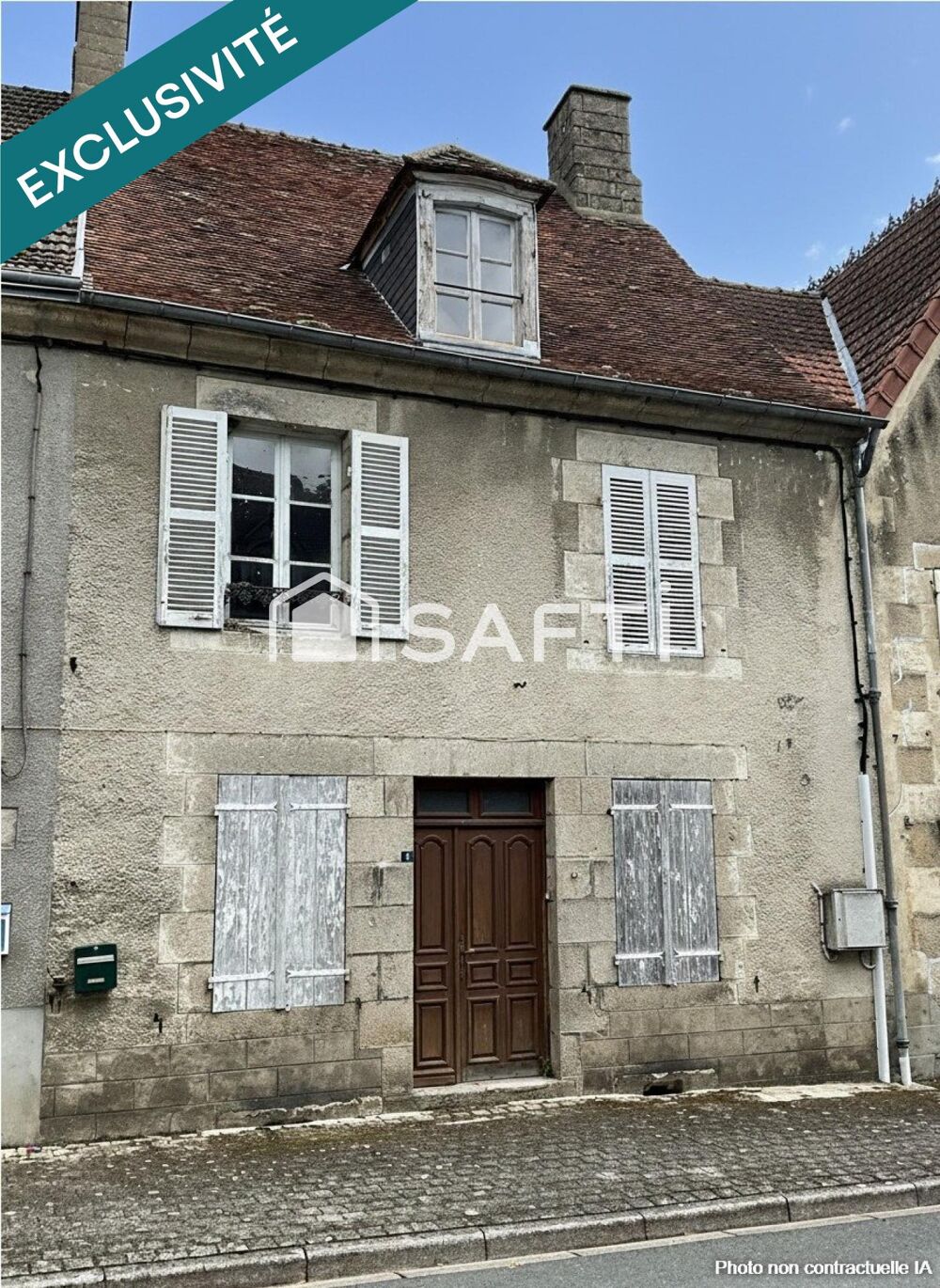 Maison de caractère au coeur du village.