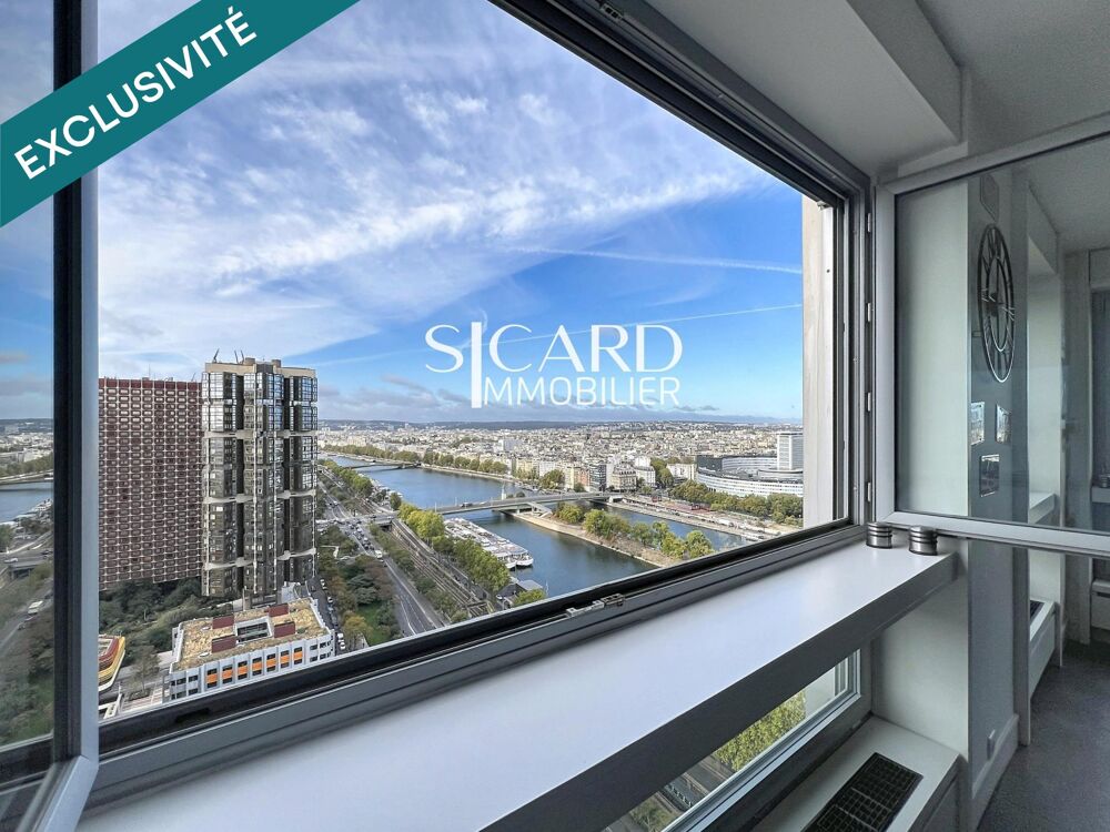 Vente Appartement Vue Seine sans vis-à-vis au 26e, Beaugrenelle Paris 15