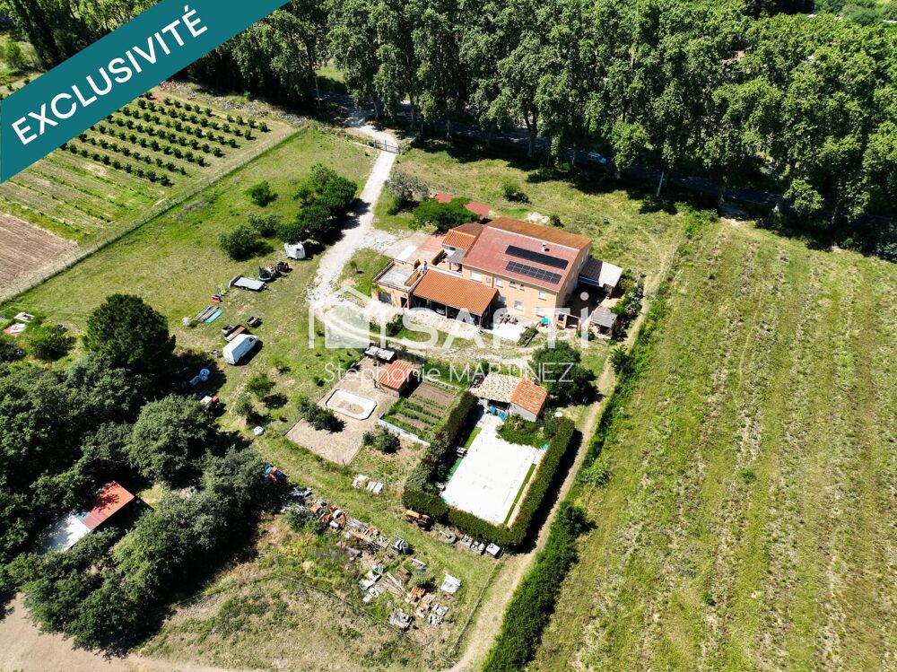 Saint-Génis-des-Fontaines  Propriété d'exception sur près de 18 000 m²