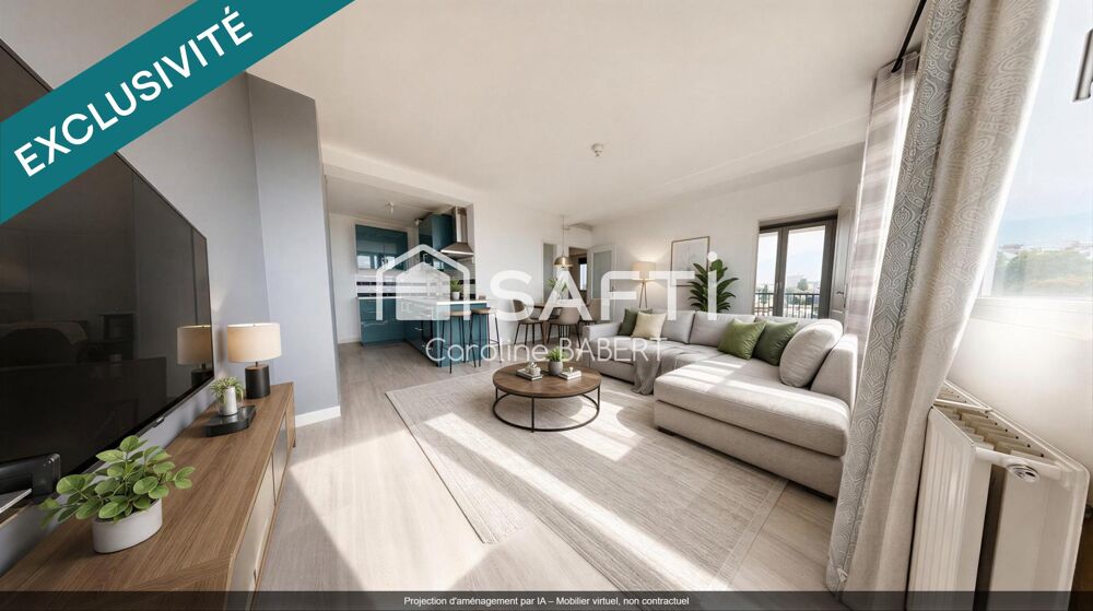 Vente Appartement LOOS - Appartement T3 de 50 m² avec balcon Loos
