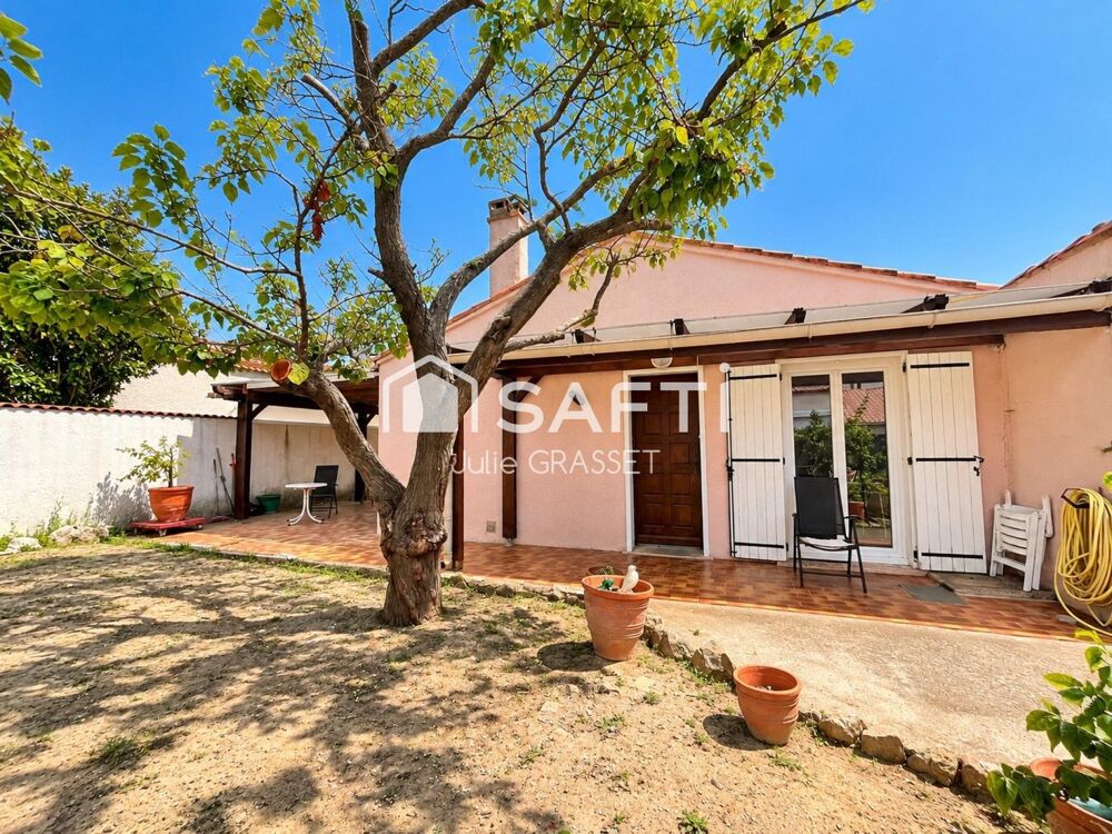 Vente Maison À Colombiers – Maison de plain-pied d'environ 87 m²  sur un terrain de 537 m² Colombiers