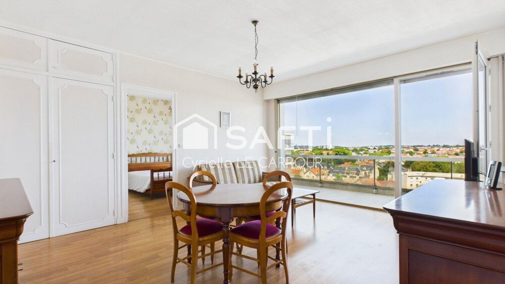 Vente Appartement T2 avec balcon dans quartier recherché La rochelle