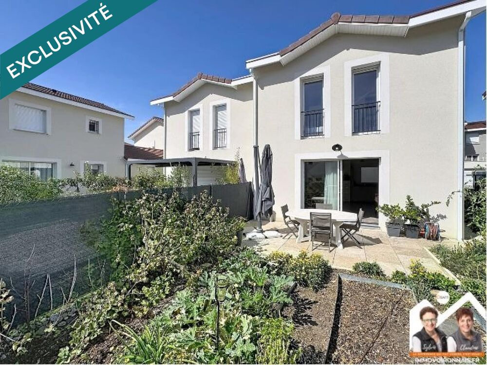 Vente Maison Voiron Criel-Champfeuillet, maison avec jardin, place de parking privative et vue montagnes Voiron