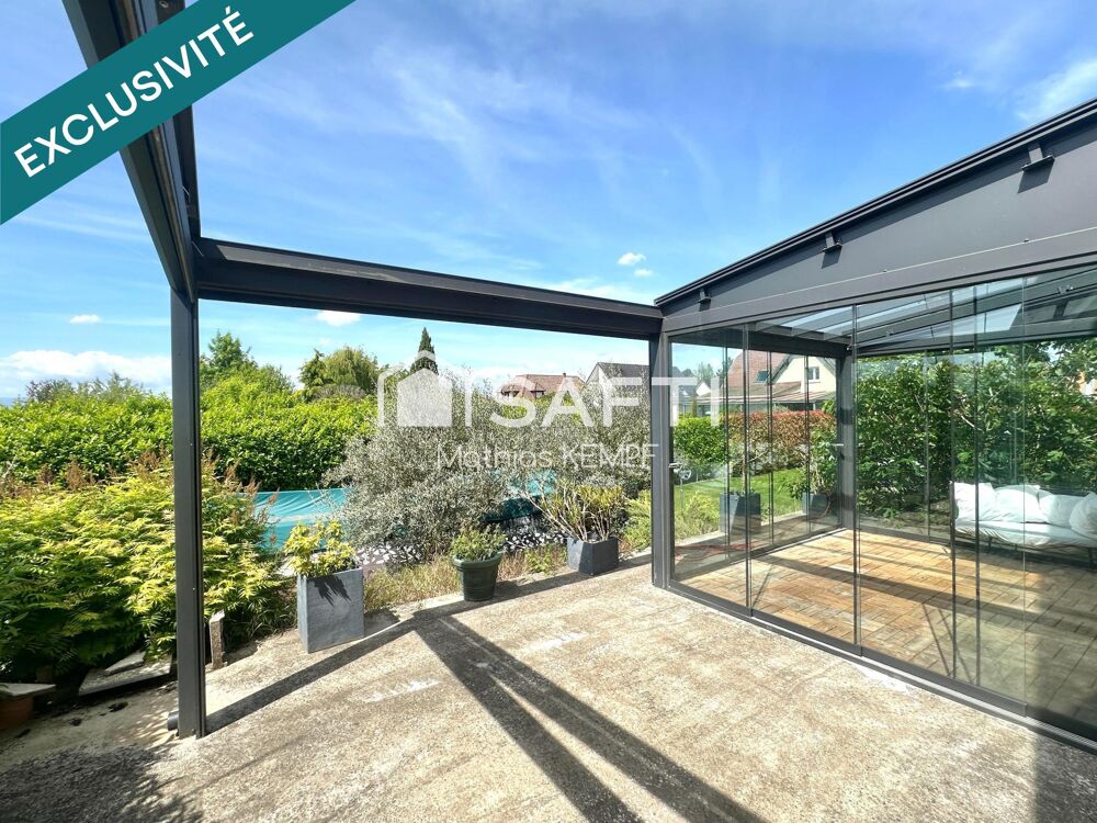 MAISON CONTEMPORAINE 140m² - 604m² TERRAIN PISCINE