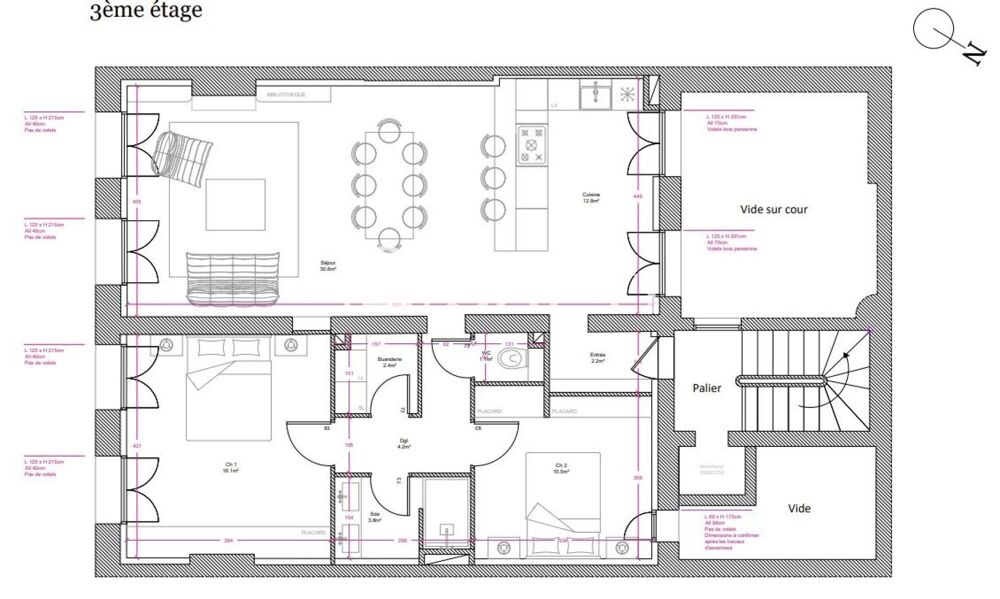 à vendre  Appartement Bordeaux (33000)