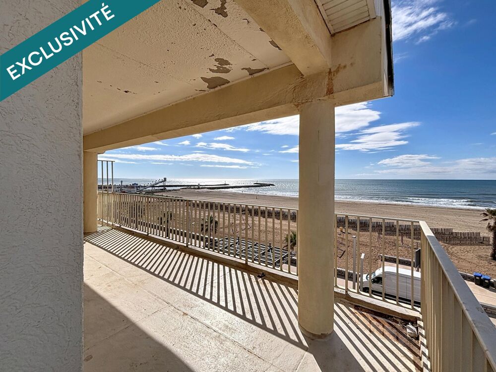 Appartement avec vue mer exceptionelle et grande terrasse en L