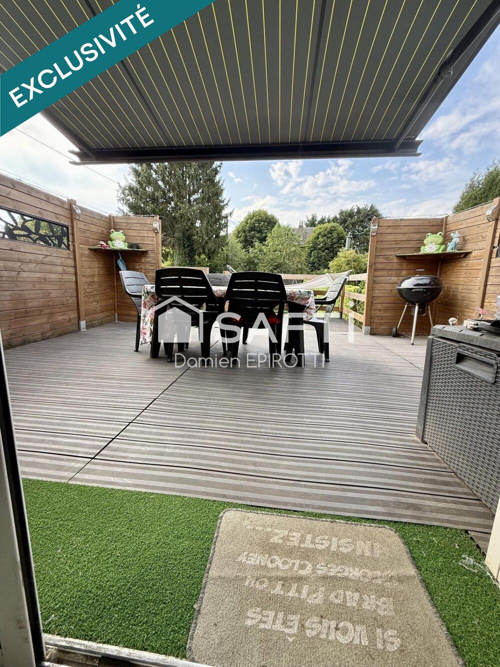 À vendre  Maison 80 m² sur sous-sol avec jardin et terrasse  Vrigne-aux-Bois