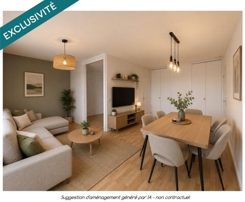  Appartement à vendre 2 pièces 50 m²