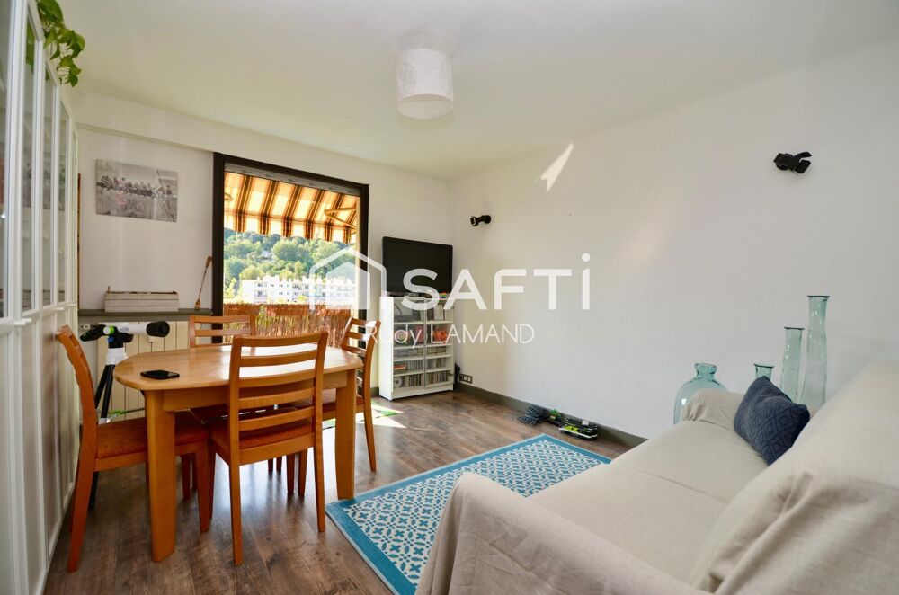 Vente Appartement Nice - Nord - Appartement 3 pièces de 52m² avec Terrasse et Balcon Nice