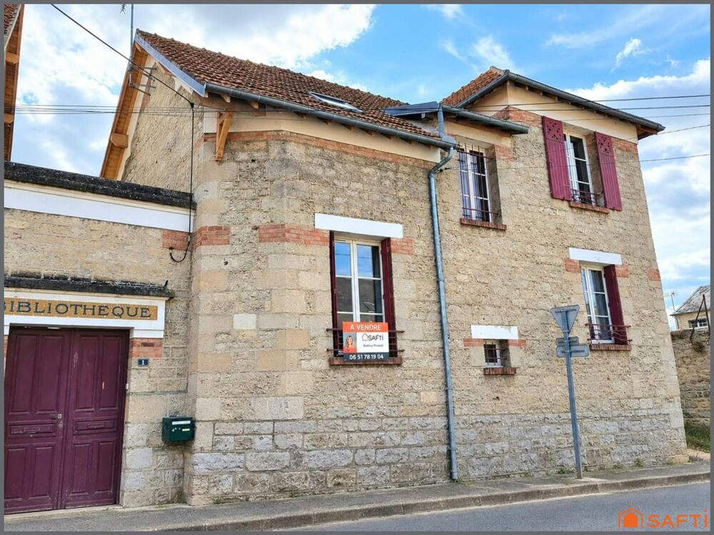 Vailly-Sur-Aisne - Maison familiale Rénovée 117m2 - Terrain clos.