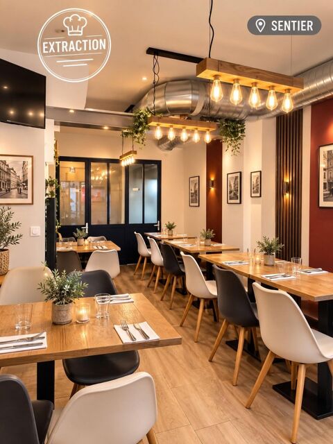 Restaurant avec Extraction Quartier SENTIER 199000 75002 Paris 2e arrondissement