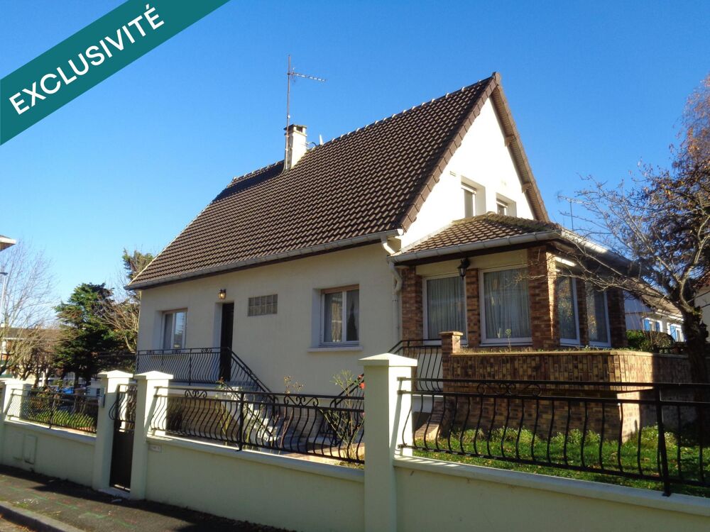 CENTRE-VILLE MAISON FAMILIALE 6 PIECES 4 CHAMBRES + VERANDA + SOUS-SOL TOTAL