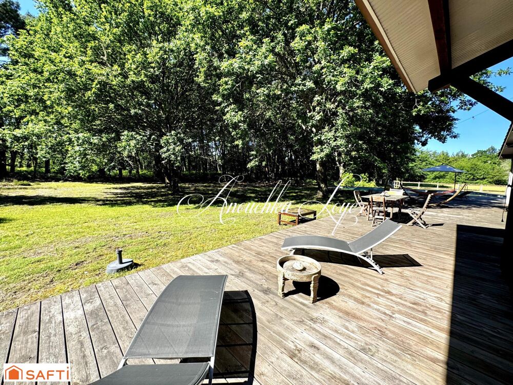 Propriété dexception au bord du lac de Biscarrosse