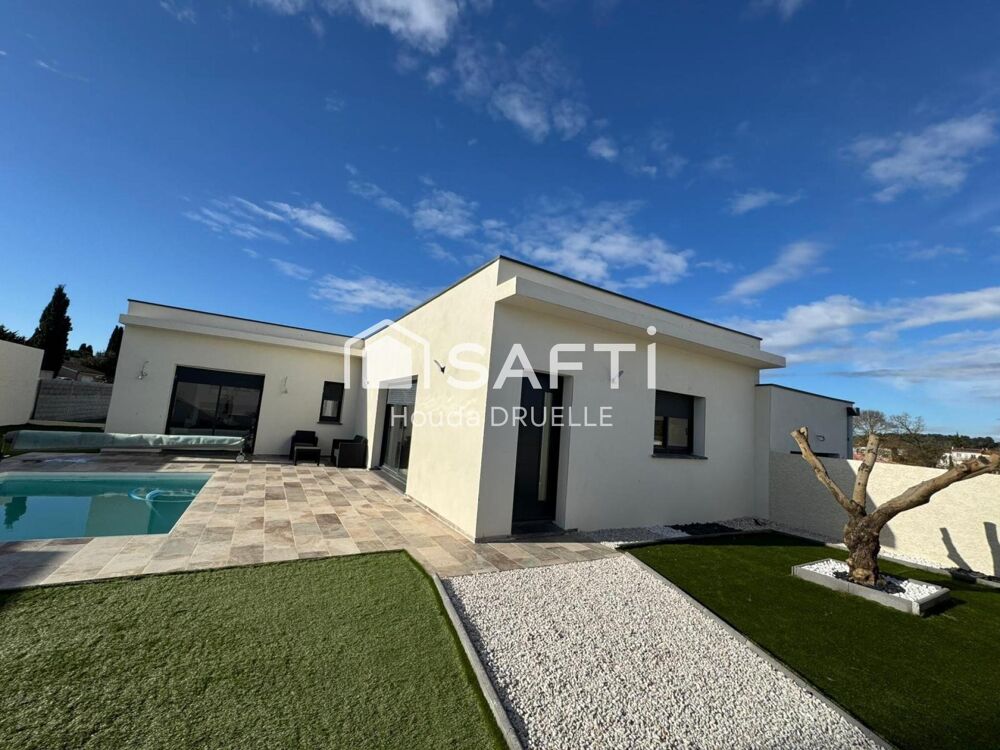Vente Maison VILLA  AVEC PISCINE ET GARAGE CONSTRUCTION 2024 Carcassonne