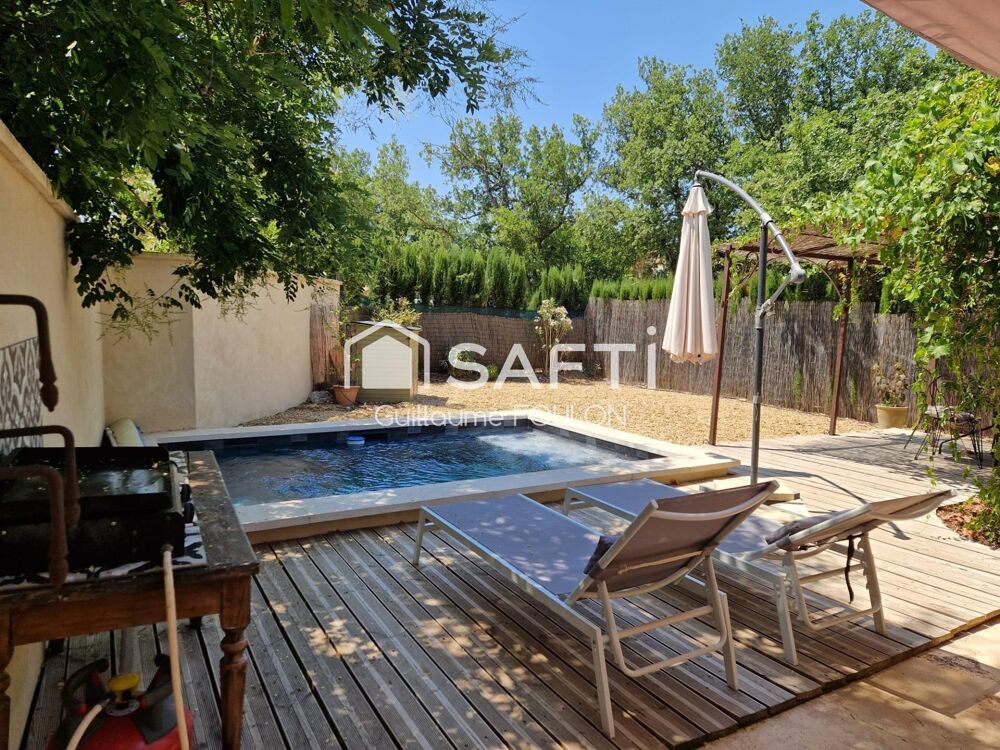 Vente Maison Rare à Gordes : maison de plain?pied en pierre avec piscine Gordes