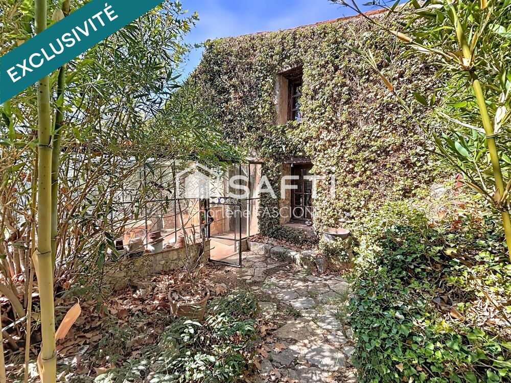 Vente Maison Bastidon en pierre à rénover face aux vignes Figanieres