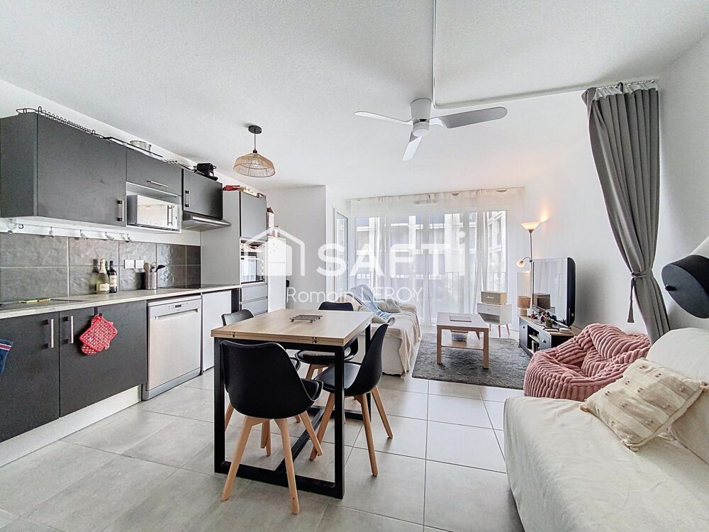 Vente Appartement T3 récent avec balcon, au calme et proche tram & gare Bordeaux