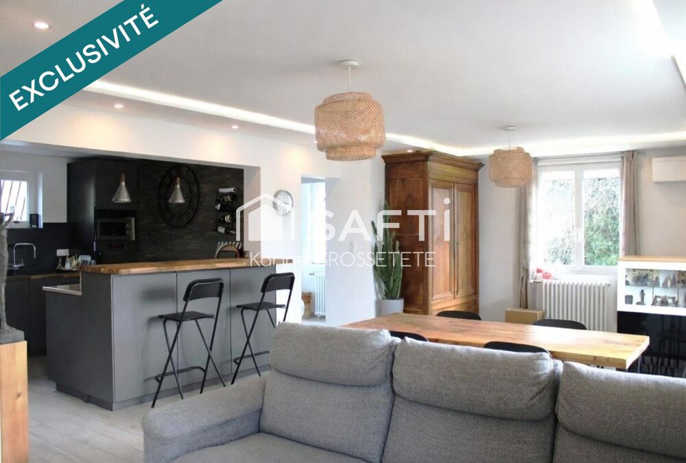 Maison 147m² sur un terrain de 730m²