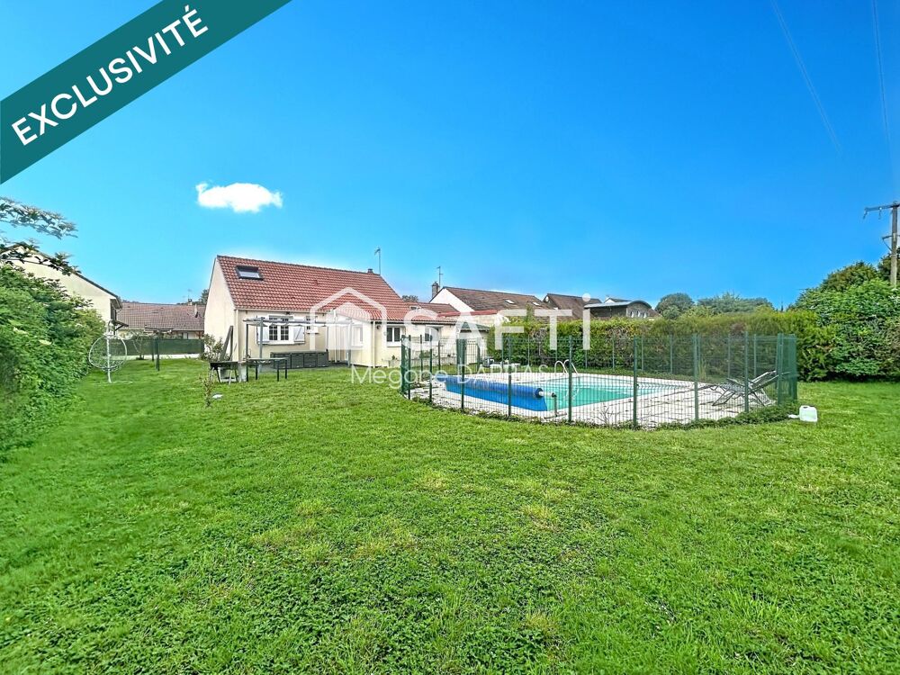 Maison confort plain pied à 20min de Reims - Jardin - Piscine - Garage