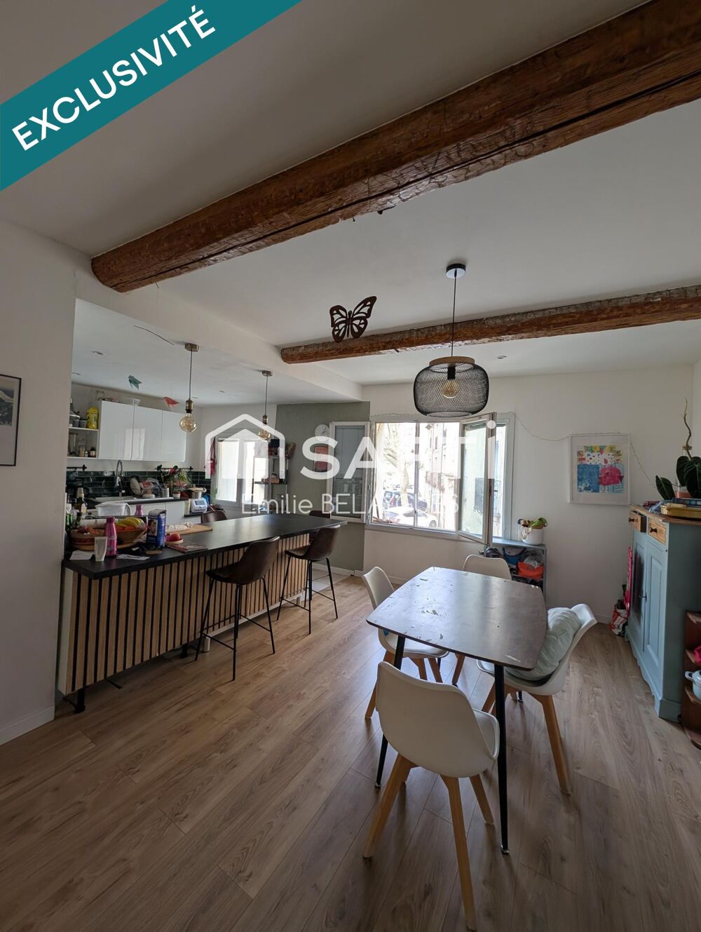 Vente Maison Montpeyroux : maison 123m², garage et jardin 220m² Montpeyroux