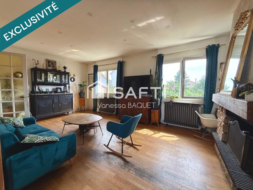 Maison 4 pièces de 95 m² habitables, 3 chambres + combles aménageables, 12 minutes de la gare