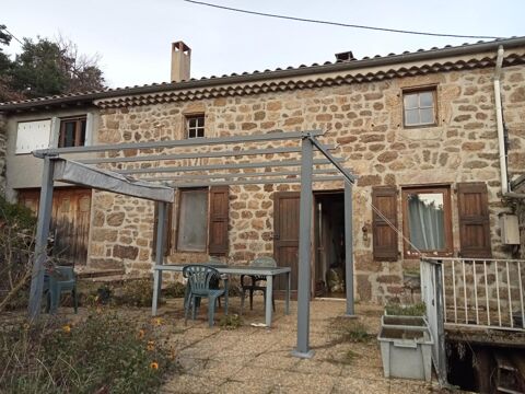   Maison ard�choise sur 4886M� de terrain attenant Maison - 4 pi�ce(s) - 145 m�