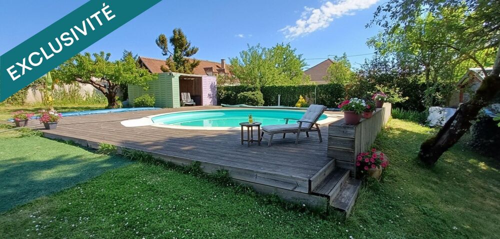 Maison de caractère avec dépendances et piscine à Gurgy