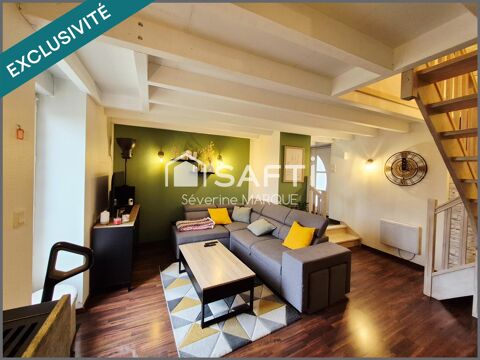   Maison de Village libre sur 3 faces Maison - 4 pice(s) - 55 m