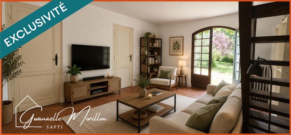 Maison en pierre, 5 ch, 1 bureau, charme