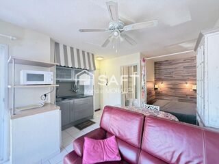  Appartement � vendre 1 pi�ce 21 m� Canet-en-roussillon