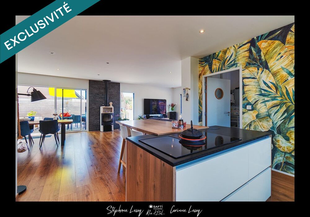 Vente Maison Contemporaine, volumes et vie de plain-pied Belz