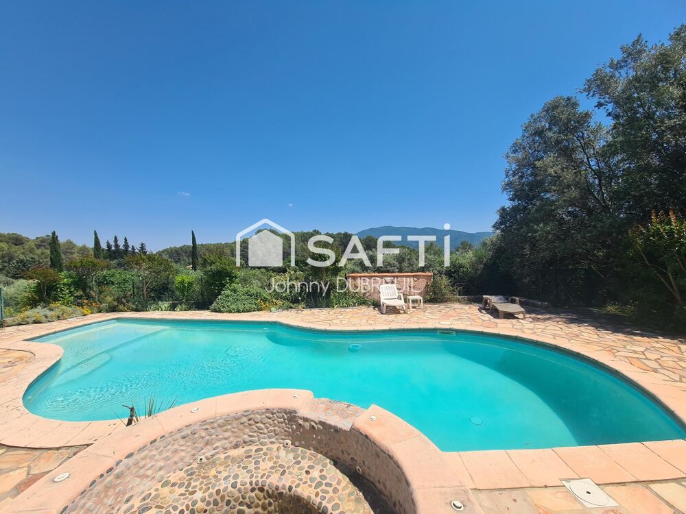 Vente Maison PIGNANS - MAISON TRADITIONNELLE DE 225M2 COMPOSEE DE 3 APPARTEMENTS, PISCINE, TERRAIN DE 4556M2 Pignans