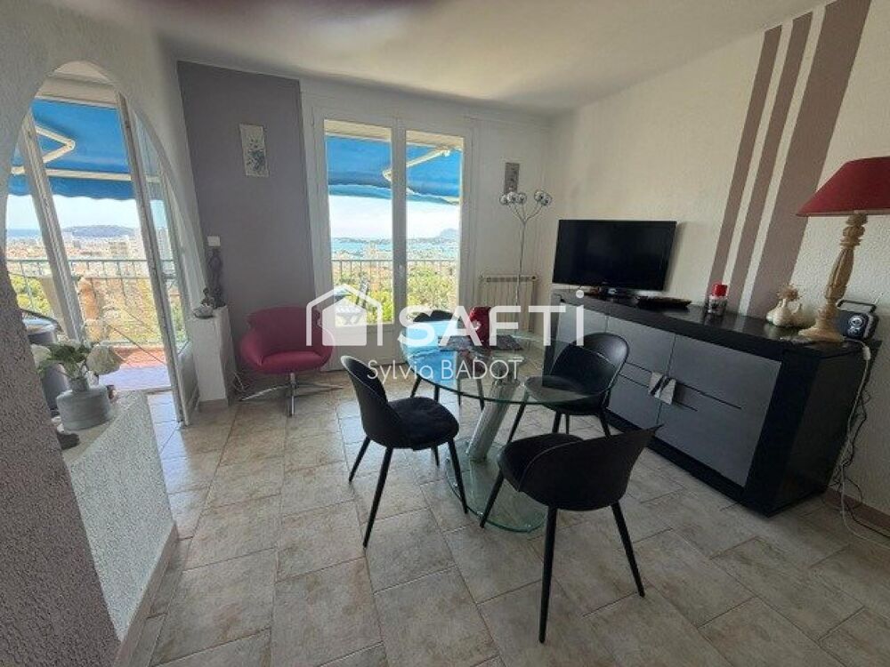 Vente Appartement TOULON BAS FARON APPARTEMENT T3 AVEC MAGNIFIQUE VUE 180° +CAVE Toulon