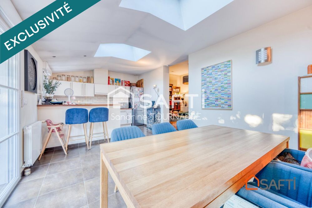 Vente Maison BORDEAUX Caud�ran Primrose - Echoppe double de plain pied, jardin, �coles priv�es � proximit� Bordeaux