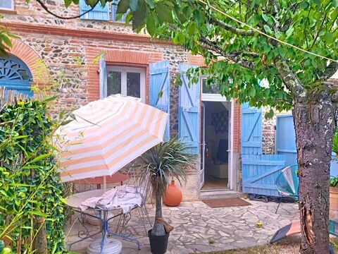   Charmant bout de long�re toulousaine avec jardin intimiste, 1 place de parking Maison - 4 pi�ce(s) - 89 m�