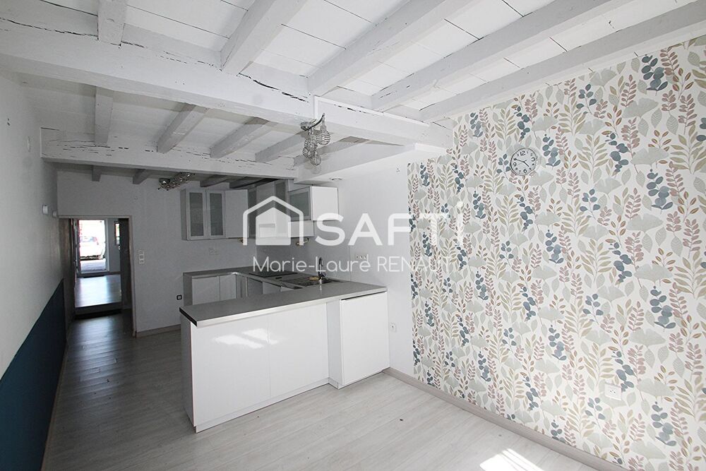 Maison de village sans extérieur - 2 chambres - 2 salles de bains - 2 toilettes - 2 entrées