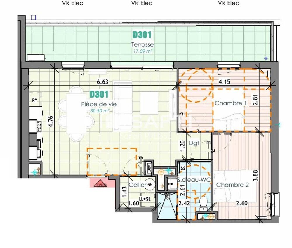 Vente Appartement Appartement neuf T3 avec belle terrasse Le loroux-bottereau