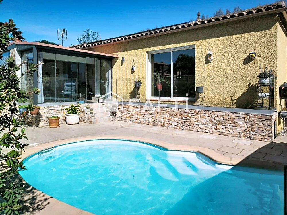 Vente Maison Maison d'habitation T5 de 135 m², garage, cuisine d'été, piscine, panneaux photovoltaïques, deux salles d'eau Latour-de-france