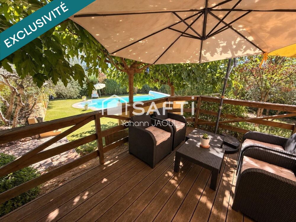 En exclusivité au Val  Maison de plain-pied avec piscine sur 2 000 m² de terrain