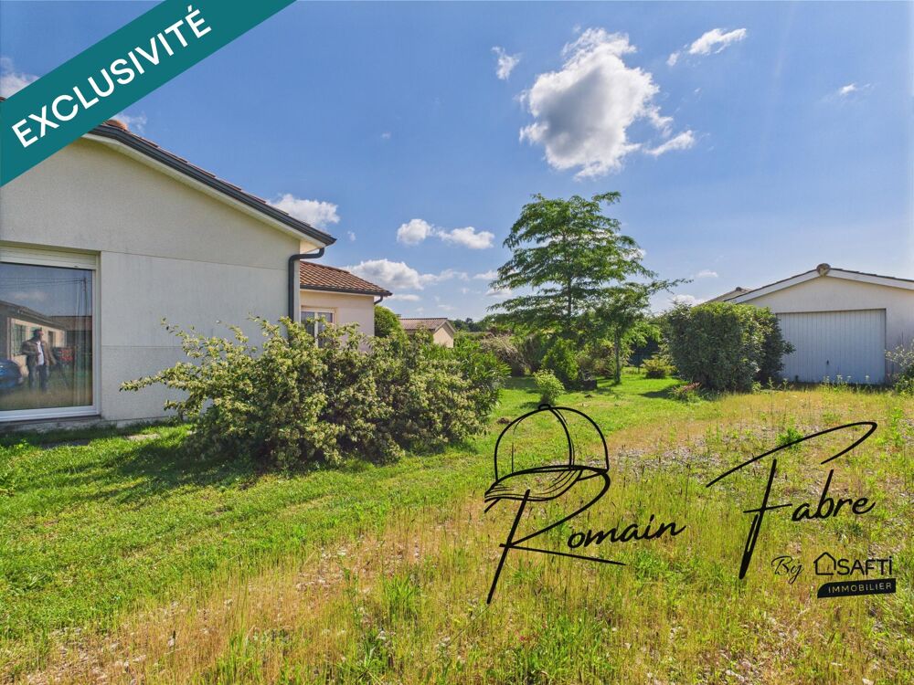 Vente Maison Maison en L de plain-pied avec 3 chambres , garage et très beau terrain Cezac