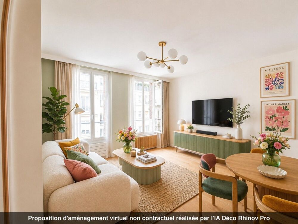 Vente Appartement appartement 69m2 batignolles Paris 17