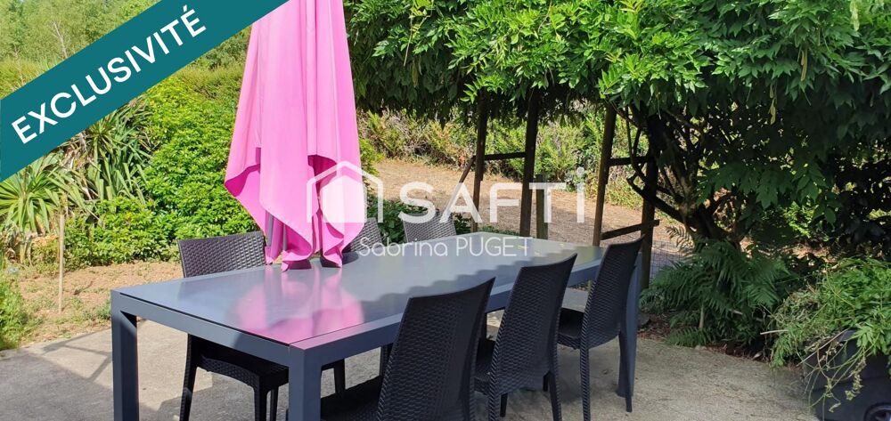 Profitez d'une superbe véranda ouverte sur le jardin toute l'année !