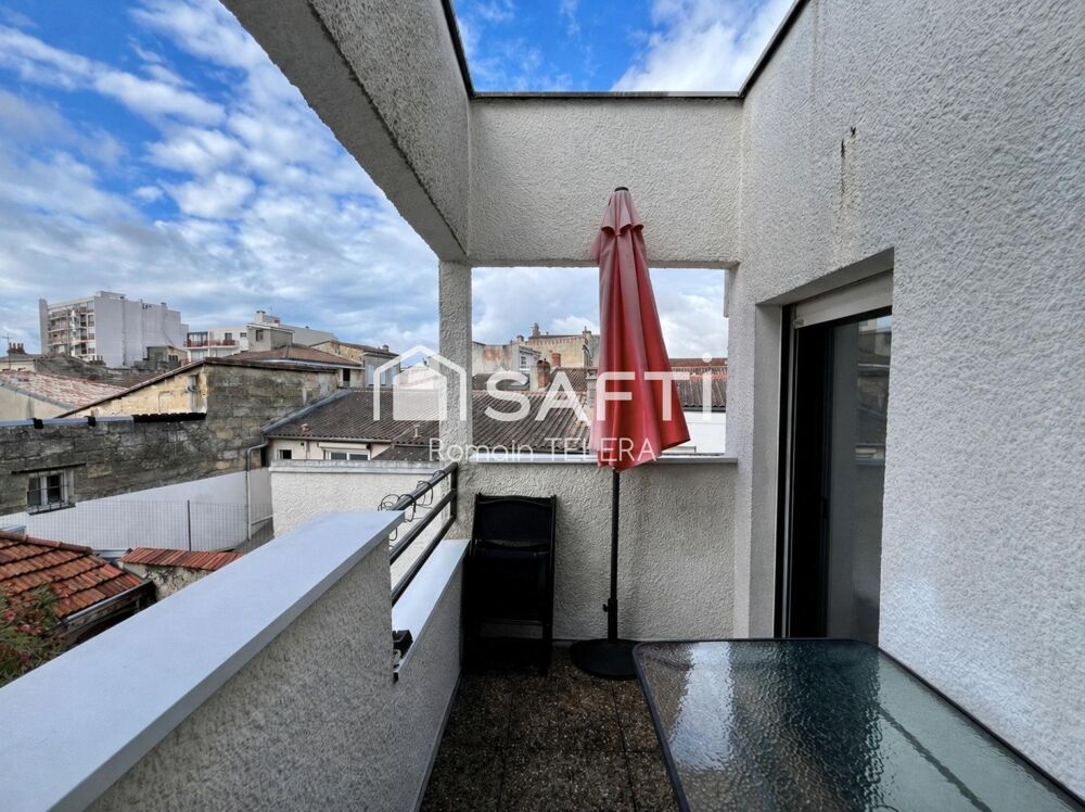 Vente Appartement Nansouty : T2 de 38 m² avec vue dégagée, balcon et place de parking Bordeaux