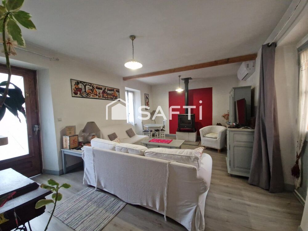 Vente Maison Maison de 115m², 3 chambre. Parcelle de 781 m² arborée. La bastide-du-salat
