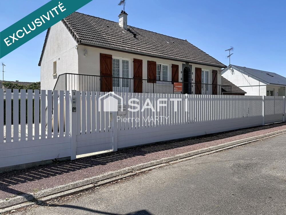 Maison 128 m² | 3 chambres | Sous-sol complet | Terrain 572 m² | Saint-Jean-des-Champs