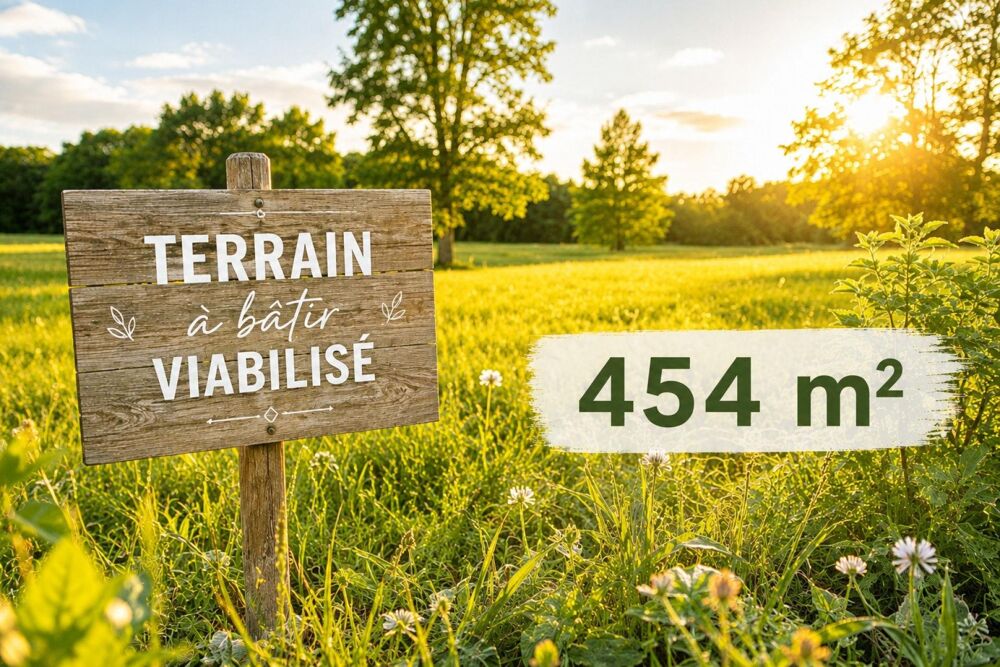 Vente Terrain Roscoff – Terrain à bâtir viabilisé de 454 m² à deux pas de la mer Roscoff