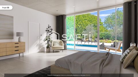   A 5 minutes au Nord du centre ville d'Aix en Provence Maison - 5 pi�ce(s) - 270 m�