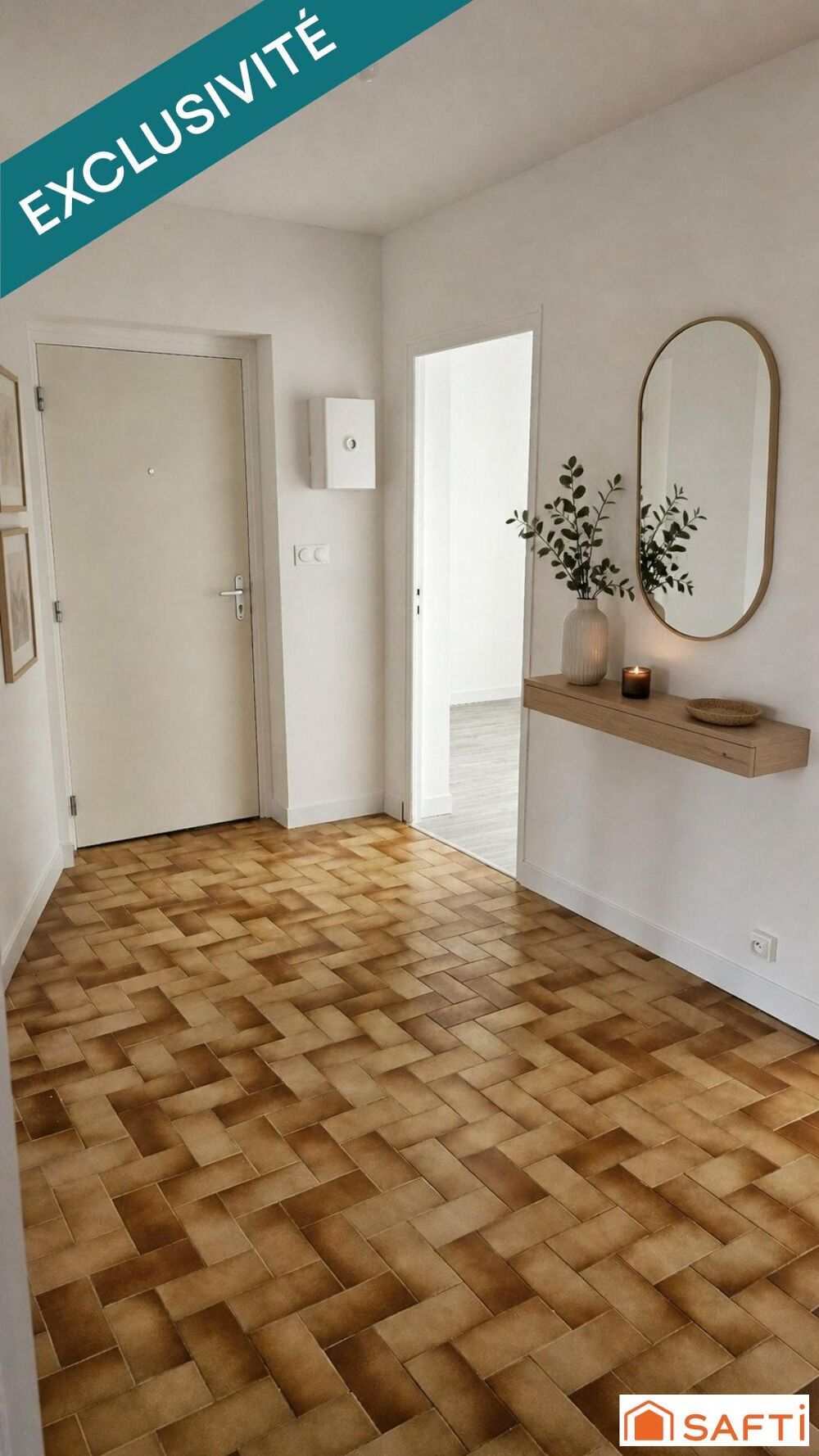ALERTE PÉPITE  65 m² RÉNOVÉ  2 CHAMBRES  3? ÉTAGE 