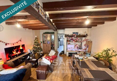   Maison r�nov�e 2 chambres, jardin en centre-ville ! Maison - 3 pi�ce(s) - 75 m�