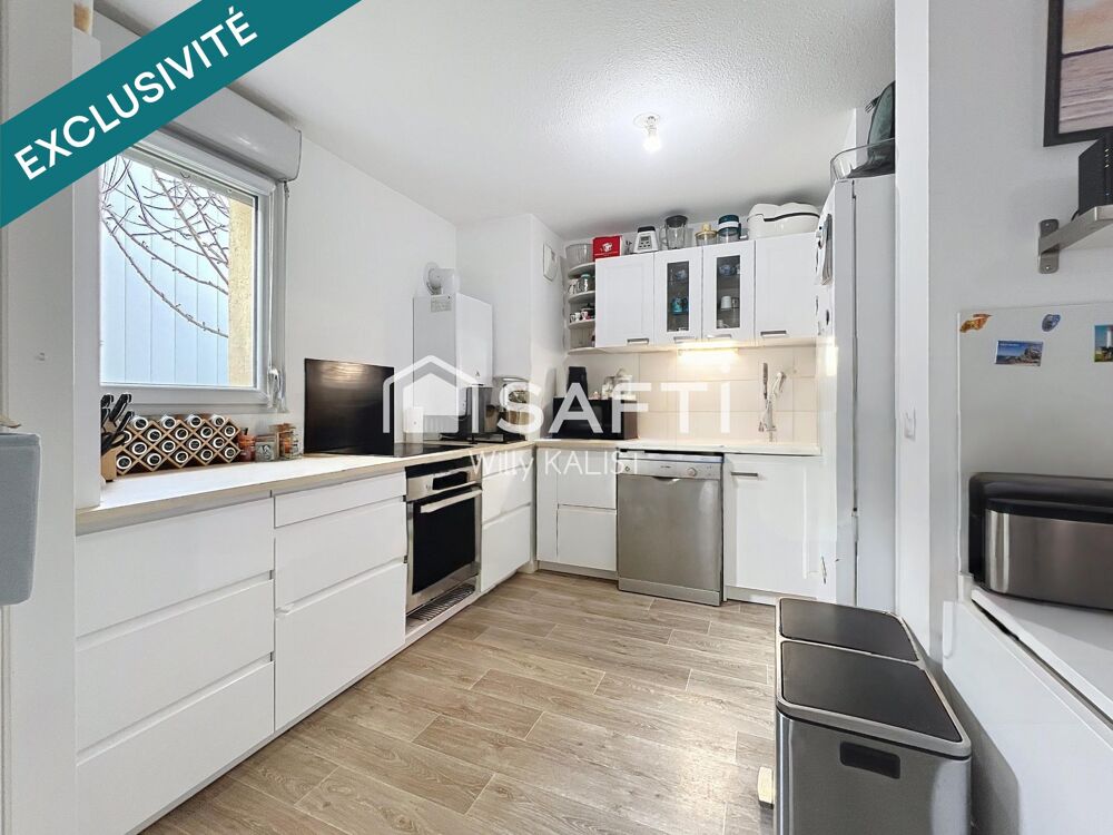 Superbe T3 61m², Balcon, Parking privatif en sous-sol